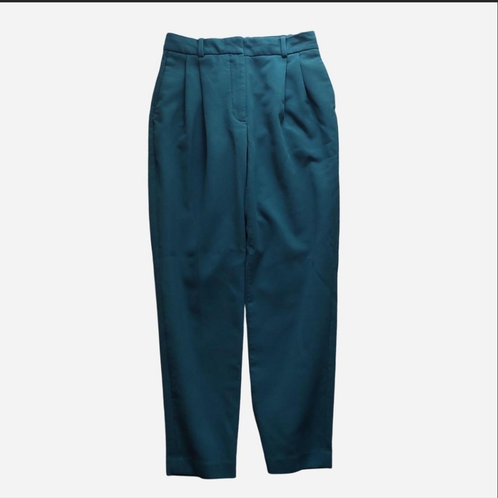 Aritzia Babaton Forest Green Trousers